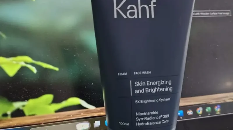 Review Kahf Skin Energizing & Brightening Face Wash Pria